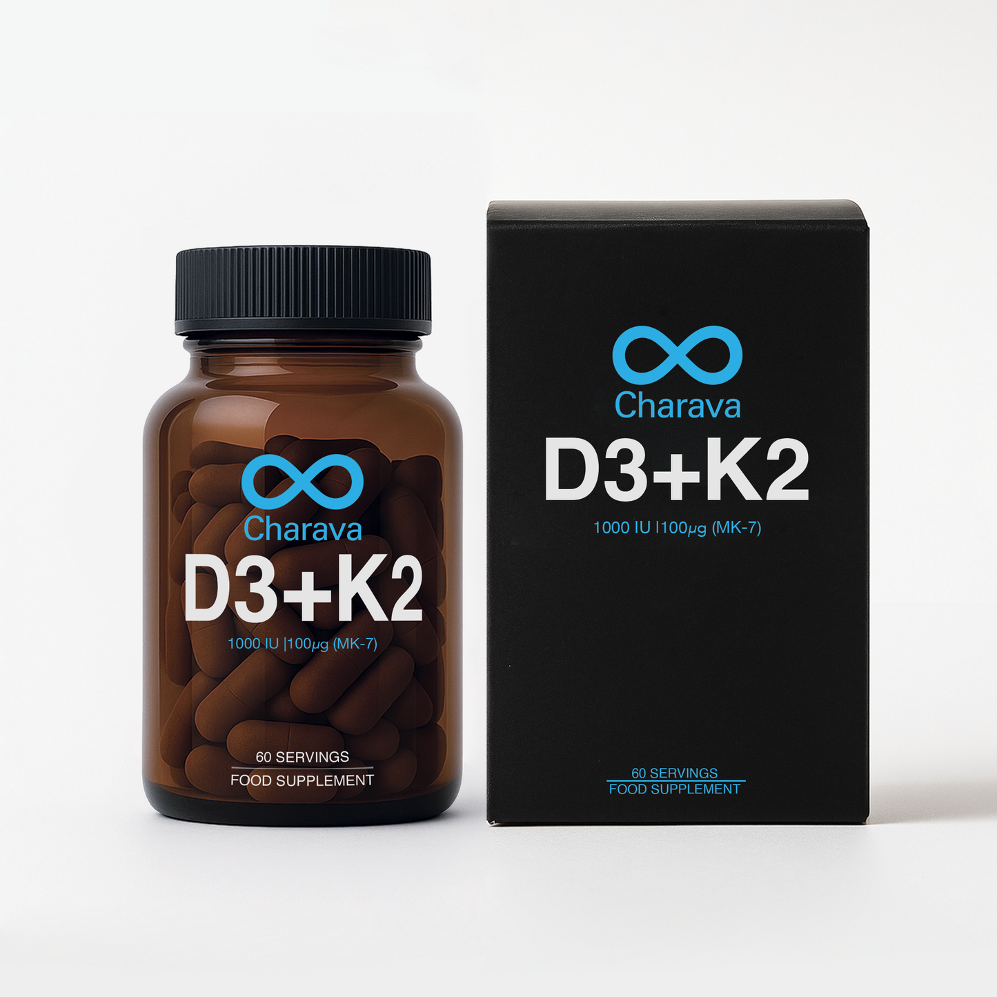 D3 (1000 IU) + K2 MK-7 (100 μg)
